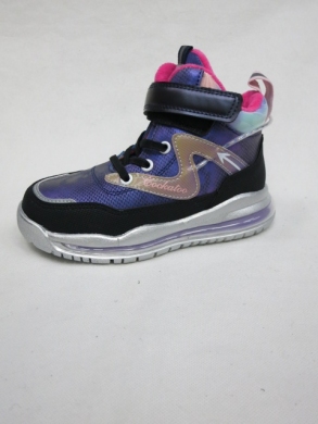Botki dziewczęce ocieplane (26-31) P804 PURPLE/PEACH