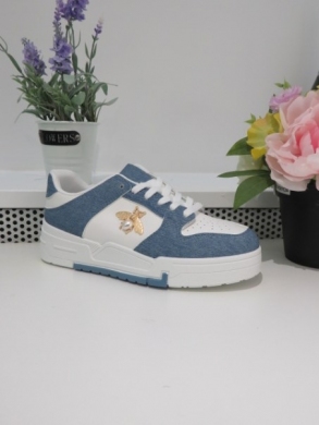Buty sportowe damskie na płaskim (36-41) PC181 BLUE