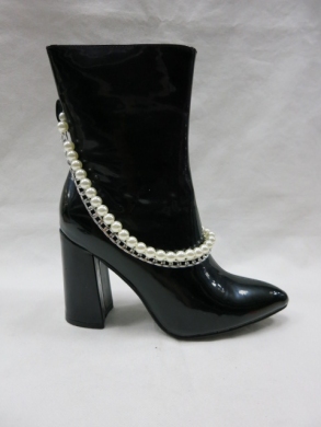 Botki damskie na obcasie (36-41) NN176 BLACK