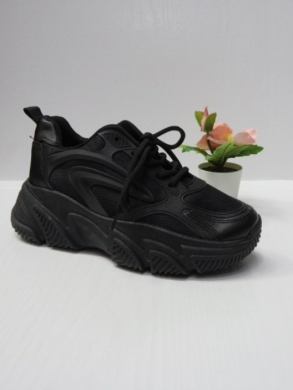 Buty sportowe damskie na płaskim (36-41) JO-9 BLACK