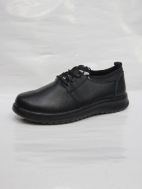 Półbuty damskie na płaskim (36-41) 7801 BLACK