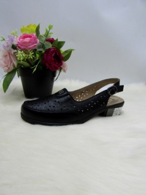 Sandały damskie na obcasie (37-42) J35-7 BLACK