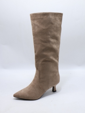 Kozaki damskie na szpilce (36-41) 181-235 KHAKI