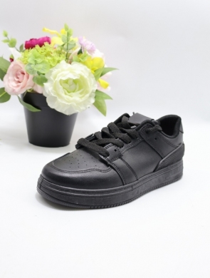 Buty sportowe damskie na płaskim (36-41) LW5531 A.BLACK