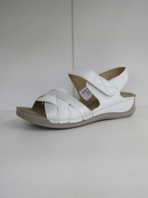 Sandały damskie na koturnie (36-41) VR205 WHITE