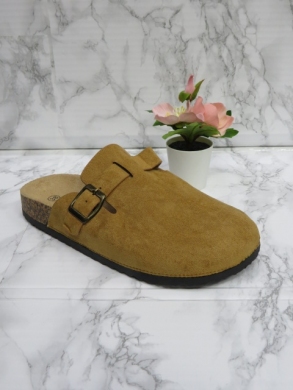 Klapki damskie na płaskim (36-41) 2110 CAMEL