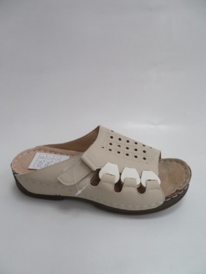 Klapki damskie na płaskim (36-41) 6833 BEIGE