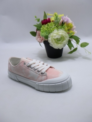Trampki damskie na płaskim (36-41) CU213 PINK