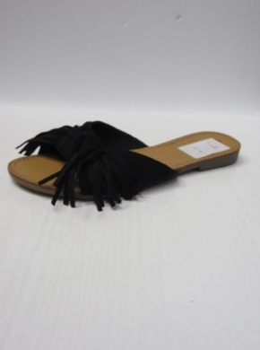 Klapki damskie na płaskim (36-41) 218-238 BLACK