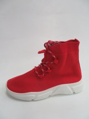 Sneakersy damskie wysokie (36-41) BL1755  RED