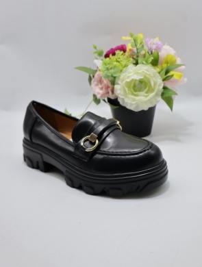 Mokasyny damskie na płaskim (36-41) H2213 BLACK