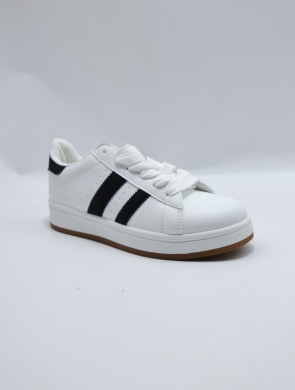 Buty sportowe damskie na płaskim (36-41) JD-50 WH/BLACK
