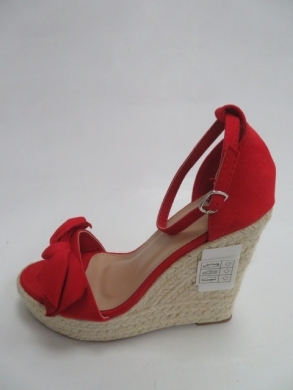 Sandały Damskie na koturnie (36-41) 108-15 RED