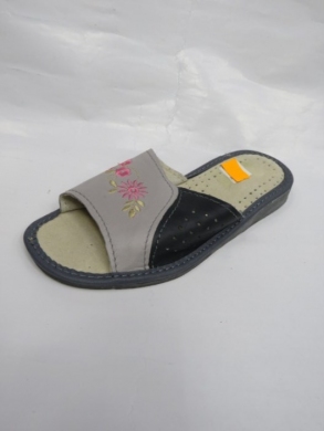 Kapcie damskie (37-41) SD109 Skórzane