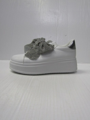 Buty sportowe damskie na płaskim (36-41) 395 SILVER
