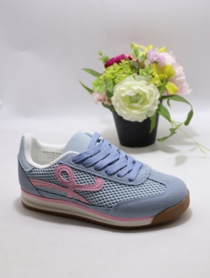 Buty sportowe damskie na płaskim (36-41) C3948 BLUE