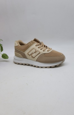 Buty sportowe damskie na płaskim (36-41) 99015 KHAKI