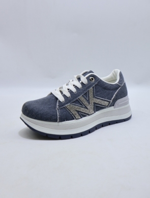 Buty sportowe damskie na płaskim (36-41) 809A NAVY