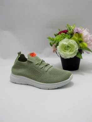 Buty sportowe damskie na płaskim (36-41) 366 GREEN