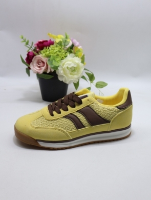 Buty sportowe damskie na płaskim (36-41) EV-510 YELLOW