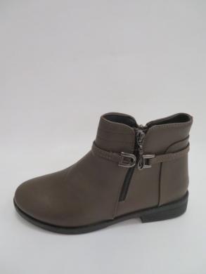 Botki damskie jesienne na płaskim (36-41) XCHE-03 KHAKI