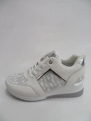 Buty sportowe damskie na koturnie (36-41) 2020-1 WHITE