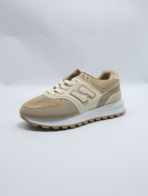 Buty sportowe damskie na płaskim (36-41) 99001 KHAKI
