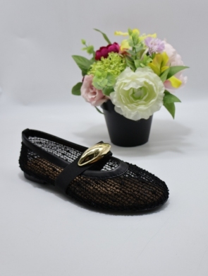 Baleriny damskie (36-41) QQ417 BLACK