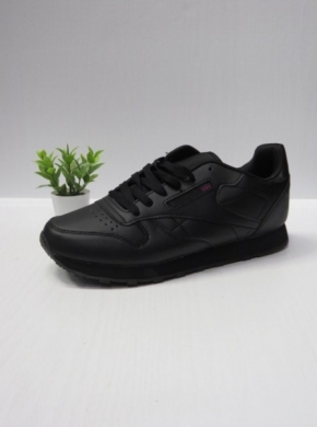 Buty sportowe damskie na płaskim (36-41) D77-2 BLACK