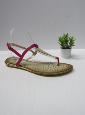 Sandały damskie na płaskim (36-41) 6218 FUCHSIA