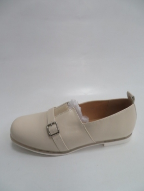 Półbuty damskie na płaskim (36-41) C21-8661 BEIGE