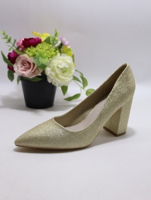 Czółenki damskie na obcasie (36-41) XHH2520-2 GOLD