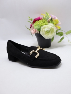 Półbuty damskie na obcasie (36-41) YO-1530 BLACK