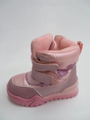 Botki dziewczęce ocieplane (22-27) H263 PINK