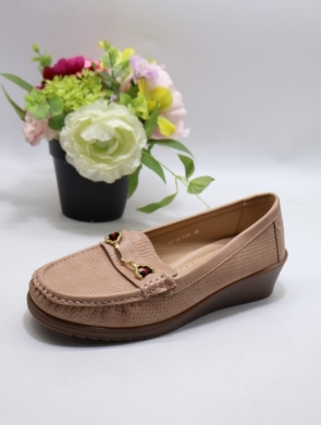 Półbuty damskie na koturnie (36-41) QQ-16 PINK