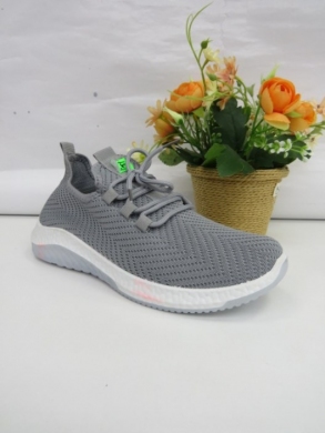 Buty sportowe damskie na płaskim (36-41) CB218 GREY