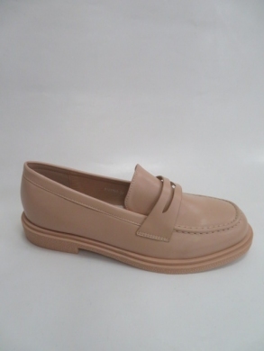 Mokasyny damskie na płaskim (36-41) 06909 BEIGE