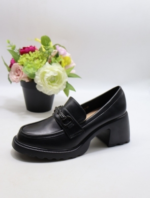 Półbuty damskie na obcasie (36-41) XYX-25222-1 BLACK
