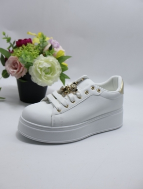 Buty sportowe damskie na płaskim (36-41) 172 GOLD