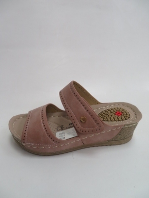 Klapki damskie na koturnie (36-41) 3012 PINK
