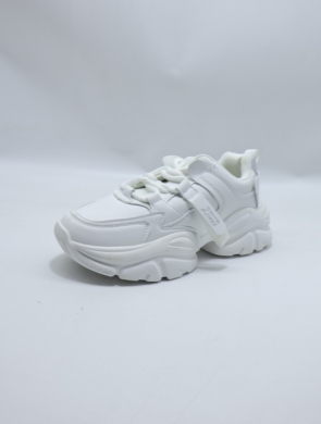 Sneakersy dziewczęce (33-38) EC338 WHITE