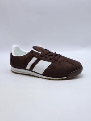 Buty sportowe damskie na płaskim (36-41) X2502 BROWN