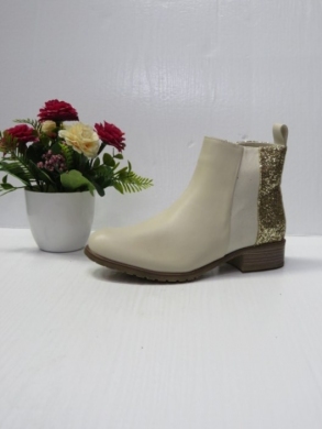 Botki damskie ocieplane na płaskim (36-41) M671 BEIGE
