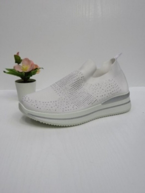 Buty sportowe damskie na koturnie (36-41) SX41 WHITE