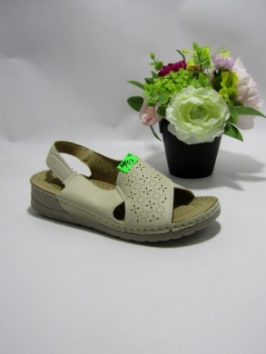 Sandały damskie na płaskim (39-43) DK01-3 BEIGE