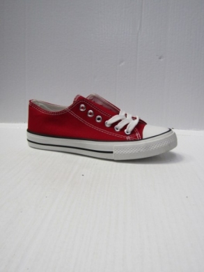 Trampki damskie na płaskim (36-41) 7BW-5 RED