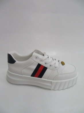 Buty sportowe damskie na płaskim (36-41) A58 WHITE/BLUE