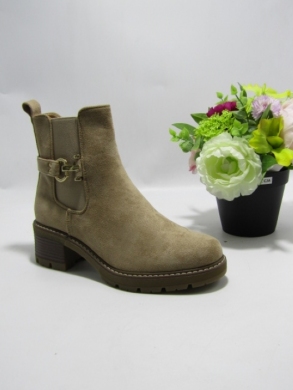Botki damskie na obcasie (36-41) CHC310 KHAKI