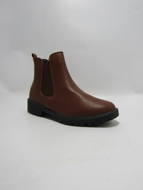 Botki damskie na płaskim (36-41) XCHE-01 CAMEL