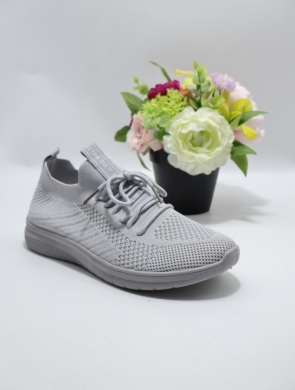 Buty sportowe damskie na płaskim (36-41) BK25 GREY